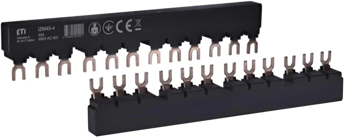 Izolowana szyna łączeniowa (do 4xMPE25) IZM45‑4 002921300