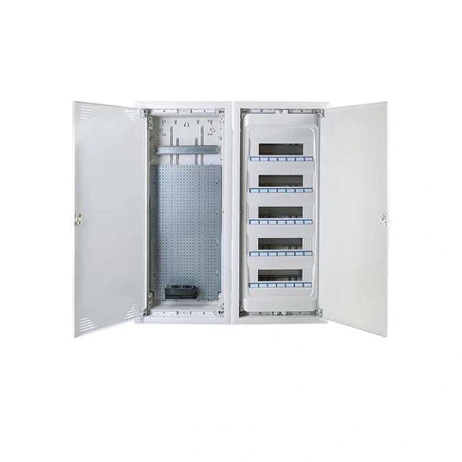 IP40 Rozdzielnica modułowa multimedialna 5×12 GOLD MP‑COMBI podtynkowa PE+N z płytą montażową (5×12)
