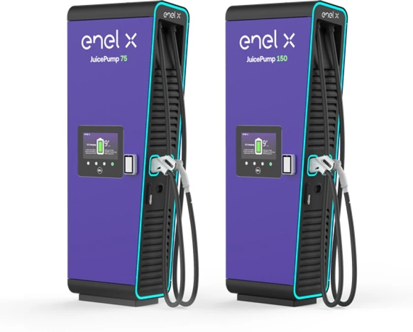 JuicePump Trio, CCS2 + CHAdeMO+ AC Typ 2 22kW gniazdo, kabel do 75 kW, 1 zasilacz, trójfazowy, RFID, 1.00OJUD00753ECEU‑SMSBD2‑B0