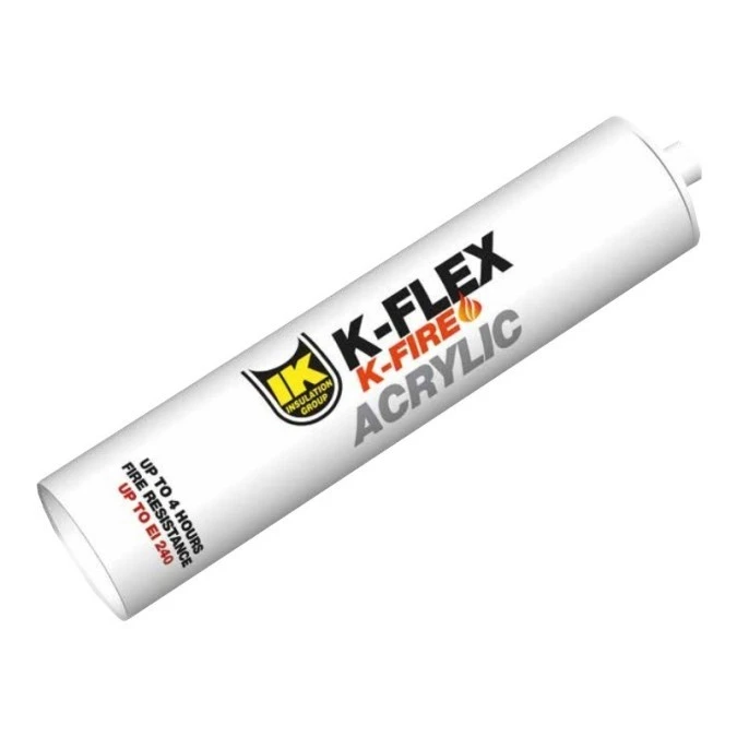 Jednoskładnikowa masa ogniochronna K‑FLEX K‑FIRE ACRYLIC 310ml EI240