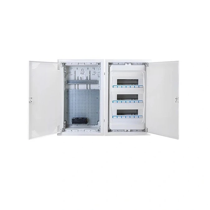 IP40 Rozdzielnica modułowa multimedialna 3×12 GOLD MP‑COMBI podtynkowa PE+N z płytą montażową (3×12)