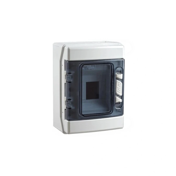 IP65 PC Rozdzielnica modułowa 1×4 ECOLOGY (1500V DC) PE+N