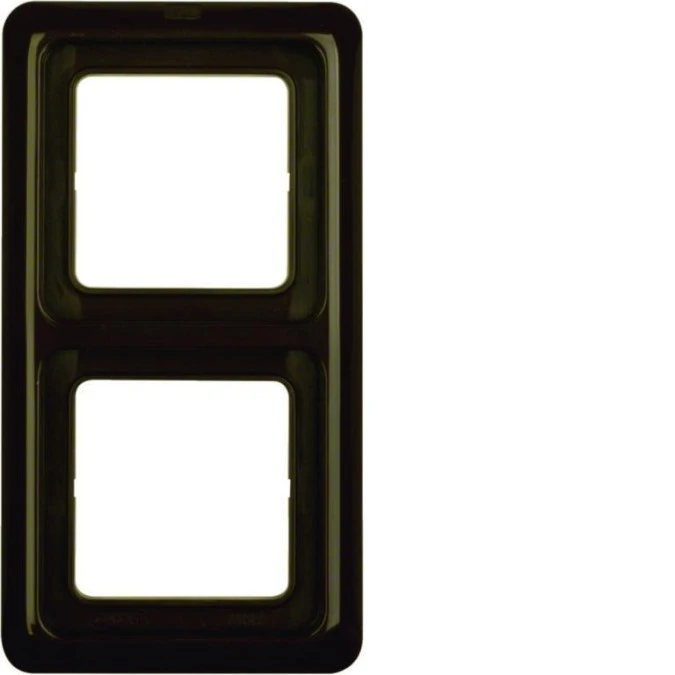 IP44 Ramka 2‑krotna z uszczelką, brązowy, p/t WWD1200BR