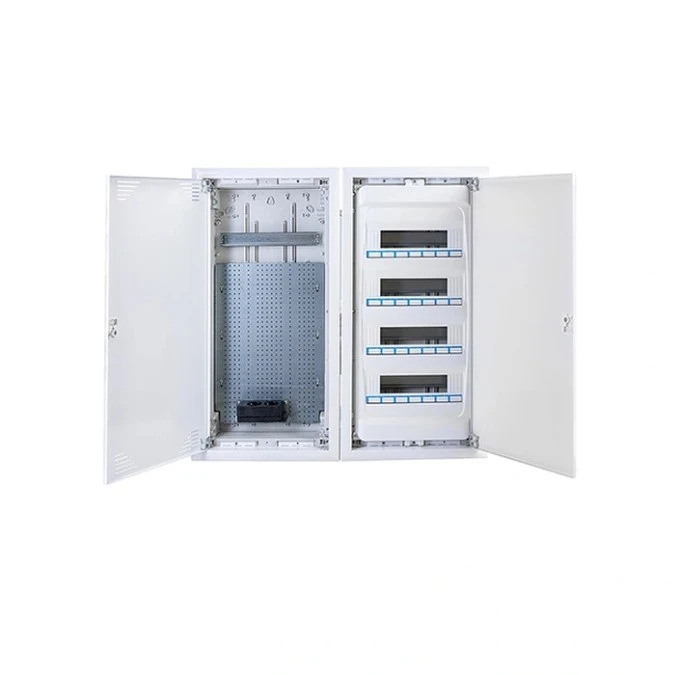 IP40 Rozdzielnica modułowa multimedialna 4×12 GOLD MP‑COMBI podtynkowa PE+N z płytą montażową (4×12)