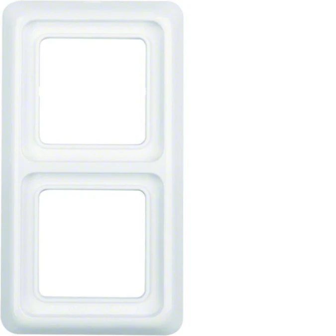 IP44 Ramka 2‑krotna z uszczelką biały WWD1200PW