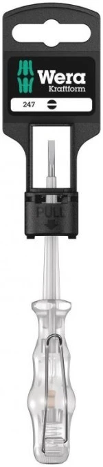 Jednobiegunowy tester fazy, 0.5 x 3 x 70 mm WERA 05100100001