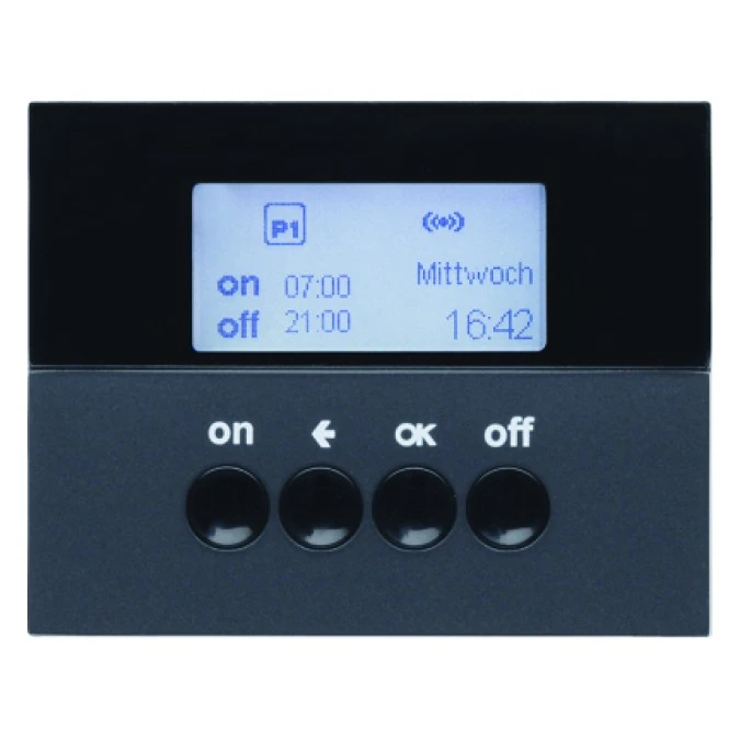 K.1 Łącznik czasowy quicklink antracyt mat Berker KNX RF 85745275