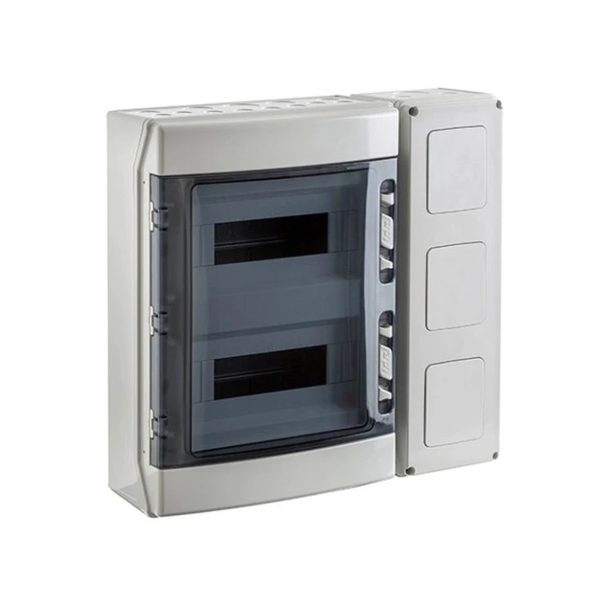 IP65 ABS Rozdzielnica modułowa 2×12 ECO‑STAR (1500V DC) z dodatkowym modułem