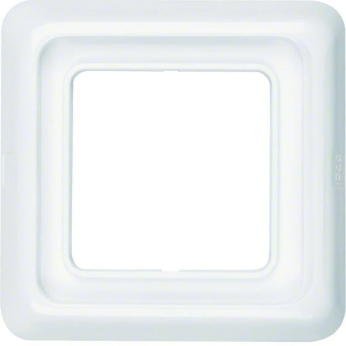 IP44 Ramka 1‑krotna z uszczelką biały WWD1100PW