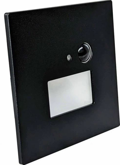 JACK PIR linkable Black 1,5W CCT 75/120lm ‑ Oprawa LED dopuszkowa z czujnikiem ruchu (PIR) GXLL092v2