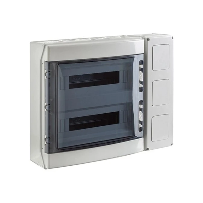 IP65 ABS Rozdzielnica modułowa 2×18 ECO‑STAR (1500V DC) z dodatkowym modułem