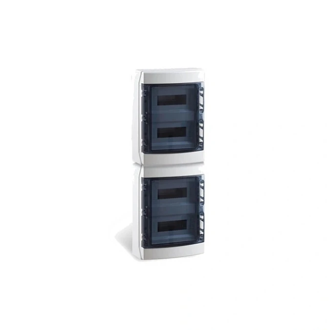 IP65 PC Rozdzielnica modułowa 4×12 ECOLOGY (1500V DC) PE+N