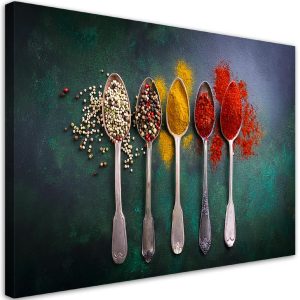 Feeby Obraz na płótnie, Zioła I Przyprawy do Kuchni 90×60 485487