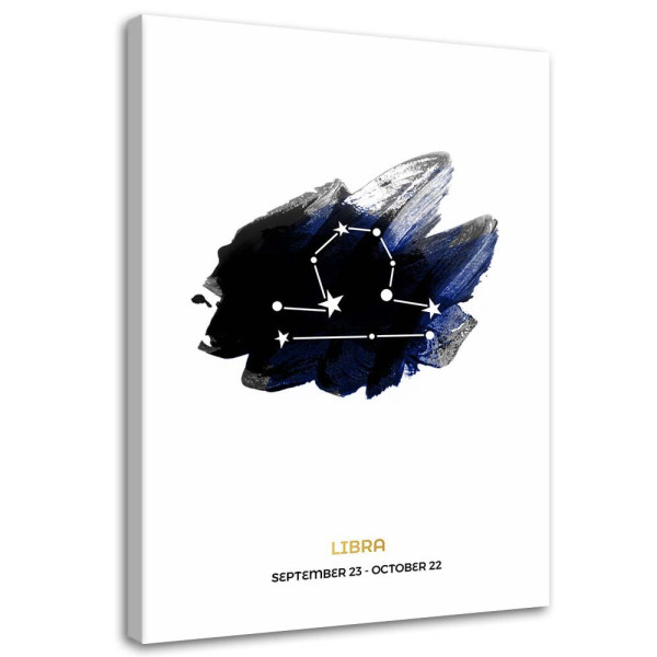 Feeby Obraz na płótnie Znak zodiaku Waga 60x90 409452