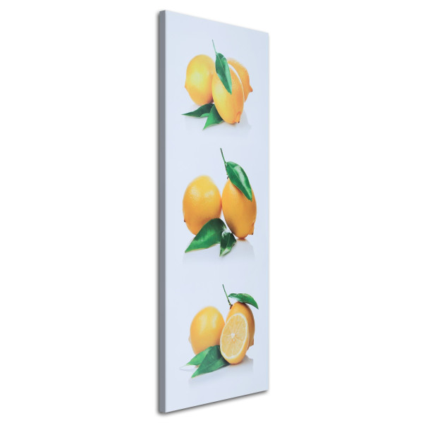 Feeby Obraz na płótnie Żółte cytryny 40x120 409590