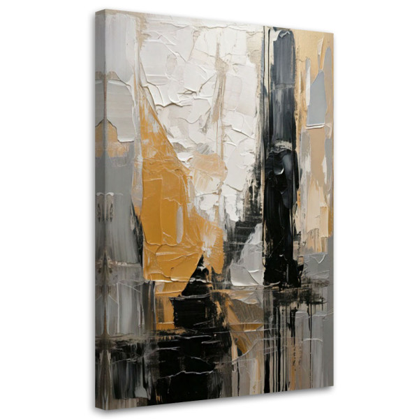 Feeby Obraz nowoczesny, Abstrakcja Tekstura Minimalizm 40x60 778051