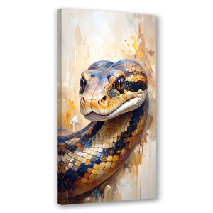 Feeby Obraz nowoczesny do salonu, Głowa Węża Zwierzęta Natura 40×80 778537 Feeby Obraz nowoczesny do salonu, Głowa Węża Zwierzęta Natura 40×80 778537