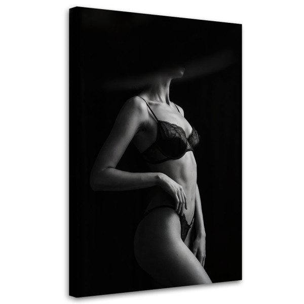 Feeby Obraz nowoczesny do salonu sypialni, Kobieta w bieliżnie 40x60 779723