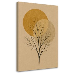 Feeby Obraz nowoczesny, Drzewo Minimalizm Złoty Japandi 70×100 776227 Feeby Obraz nowoczesny, Drzewo Minimalizm Złoty Japandi 70×100 776227