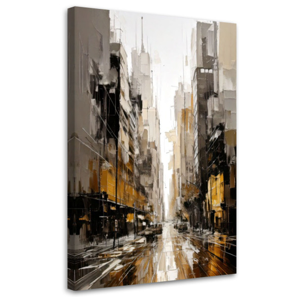 Feeby Obraz nowoczesny, Miasto Uliczka Nowoczesna 40x60 777005