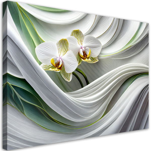 Feeby Obraz, Orchidea abstrakcja 3D 120x80 315789