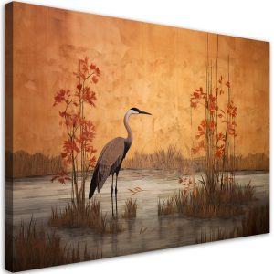 Feeby Obraz, Orientalny żuraw 100×70 322930