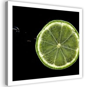 Feeby Obraz Plaster limonki 30×30 409541 Feeby Obraz Plaster limonki 30×30 409541