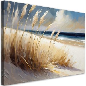 Feeby Obraz, Plaża morze wydmy pejzaż 90×60 315740 Feeby Obraz, Plaża morze wydmy pejzaż 90×60 315740