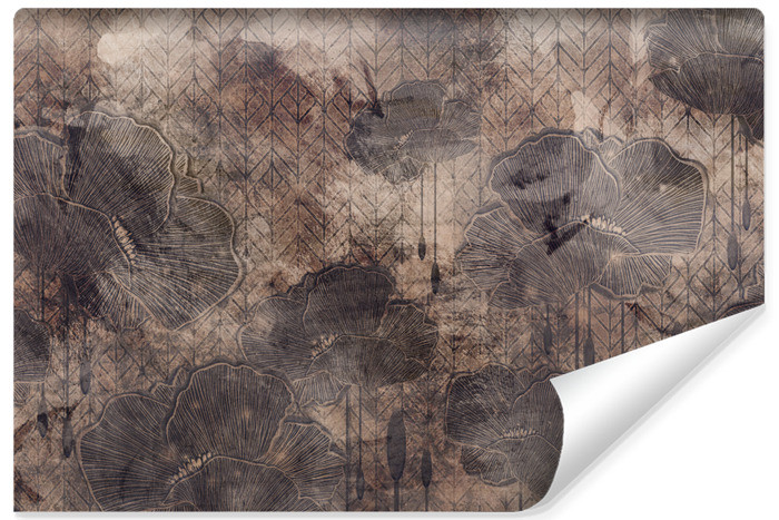 Fototapeta Maki W Stylu Vintage 315x210cm 310815