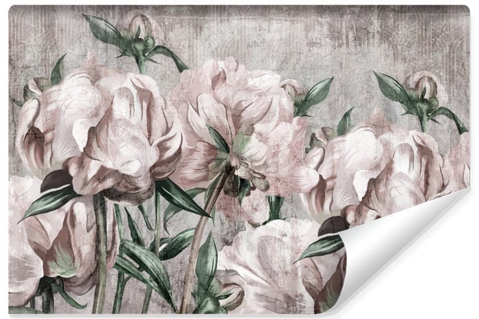 Fototapeta Malowane Peonie 360x240cm 321201
