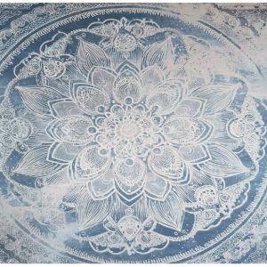 Fototapeta Mandala Niebieski Na Flizelinie Do Sypialni Salonu 250×175 762392 Fototapeta Mandala Niebieski Na Flizelinie Do Sypialni Salonu 250×175 762392
