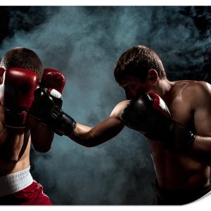 Fototapeta Mecz bokserski 300x210cm 986654 Fototapeta Mecz bokserski 300x210cm 986654