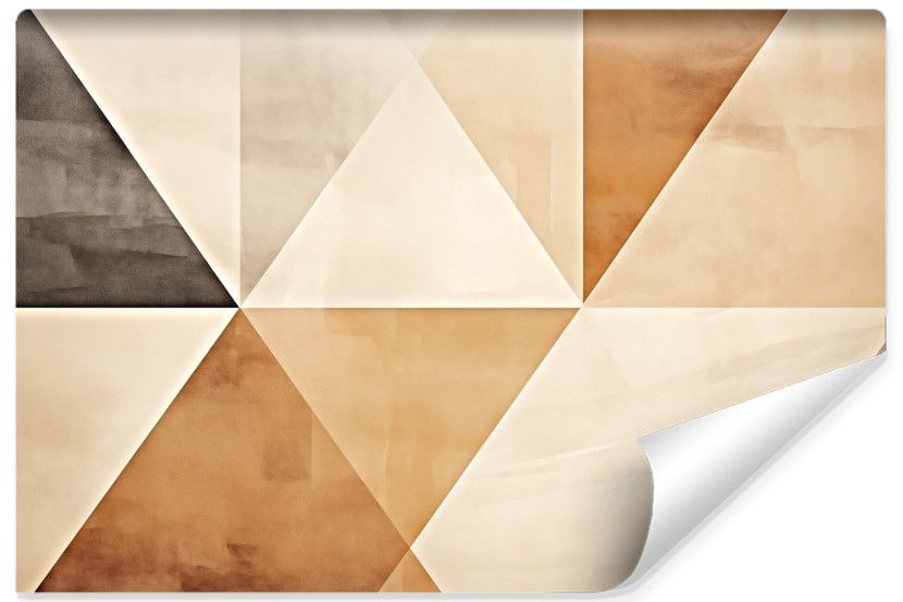 Fototapeta Minimalistyczne Trójkąty Styl Boho 368x254cm 391930