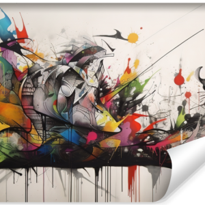 Fototapeta Młodzieżowa Abstrakcyjne Graffiti 416x290cm 236826