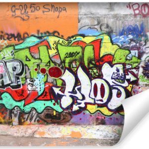 Fototapeta Młodzieżowa Nowoczesne Graffiti 400x280cm 241747 Fototapeta Młodzieżowa Nowoczesne Graffiti 400x280cm 241747