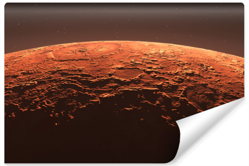 Fototapeta Młodzieżowa PLANETA Mars Kosmos 400x280cm 264933