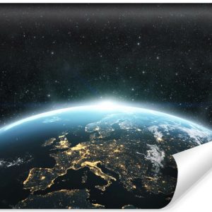 Fototapeta Młodzieżowa Widok Z Kosmosu Efekt 3D 208x146cm 226682 Fototapeta Młodzieżowa Widok Z Kosmosu Efekt 3D 208x146cm 226682