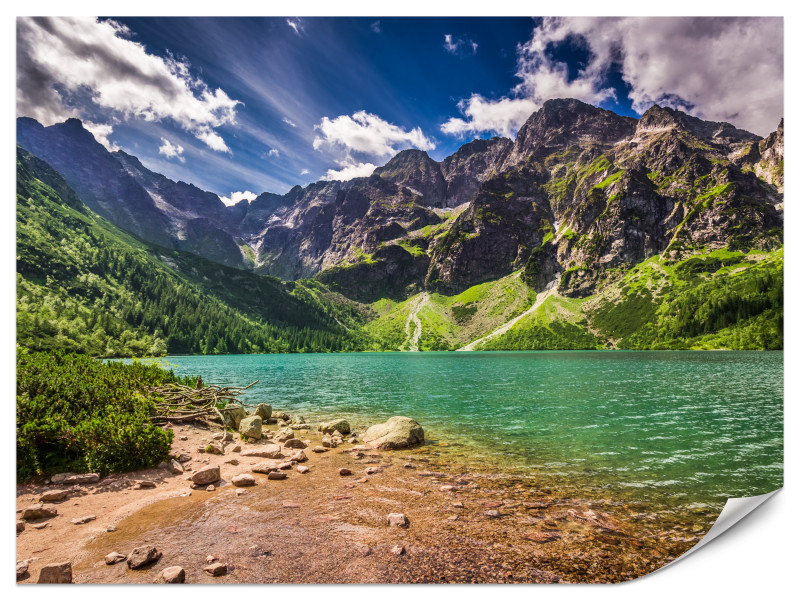 Fototapeta Morskie oko 350x256cm 976220