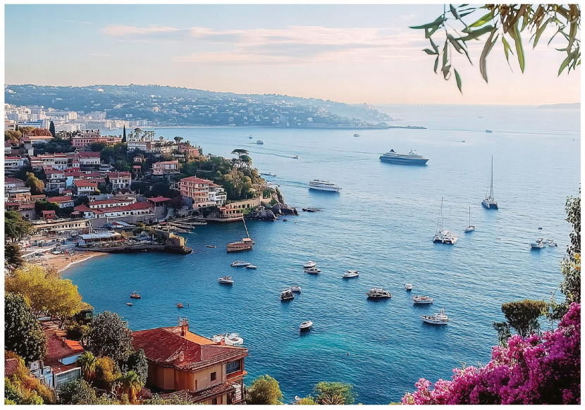 Fototapeta morze miasto statki krajobraz na ścianę sypialnia salon 300x210 712175