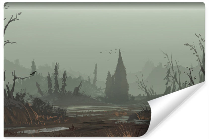 Fototapeta Mroczny Krajobraz 416x290cm 264393