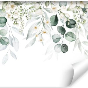 Fototapeta Natura LIŚCIE Akwarela Rośliny 405x270cm 241668 Fototapeta Natura LIŚCIE Akwarela Rośliny 405x270cm 241668