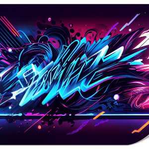 Fototapeta Neonowe Graffiti 250x175cm 987687