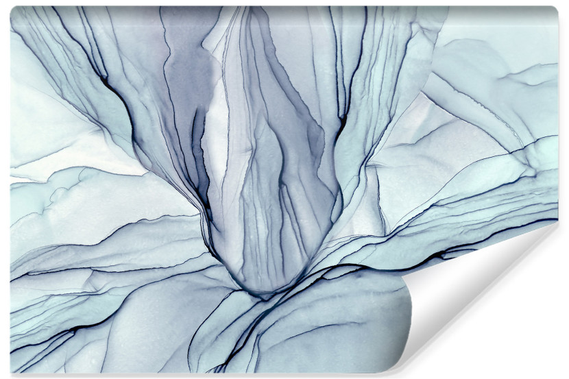 Fototapeta Niebieski Abstrakcyjny Marmur 400x280cm 243283