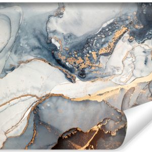Fototapeta Niebieski Abstrakcyjny Marmur 400x280cm 161268 Fototapeta Niebieski Abstrakcyjny Marmur 400x280cm 161268