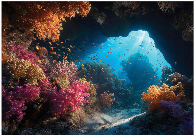 Fototapeta Ocean Brązowy Na Flizelinie Do Sypialni Salonu 300x210 792895