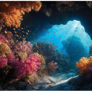 Fototapeta Ocean Brązowy Na Flizelinie Do Sypialni Salonu 350×250 792926