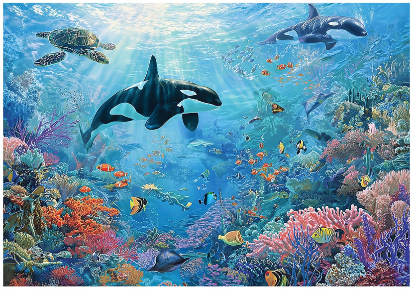 Fototapeta Ocean Niebieski Na Flizelinie Dla Dzieci 350x250 792892