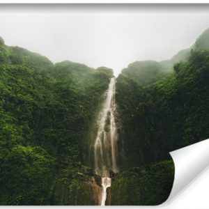 Fototapeta Panorama WODOSPAD Las Zieleń 3D 400x280cm 257947 Fototapeta Panorama WODOSPAD Las Zieleń 3D 400x280cm 257947