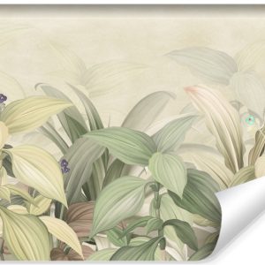 Fototapeta Pastelowe LIŚCIE Tropikalne 3D 400x280cm 244502 Fototapeta Pastelowe LIŚCIE Tropikalne 3D 400x280cm 244502