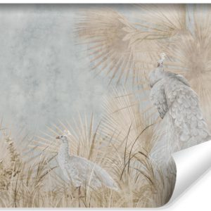 Fototapeta Pawie Na Betonie W Stylu Vintage 180x120cm 324916 Fototapeta Pawie Na Betonie W Stylu Vintage 180x120cm 324916